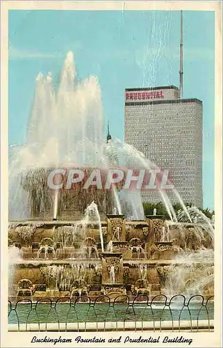 Cartes postales Buckingham Fountain Park Prudential Building