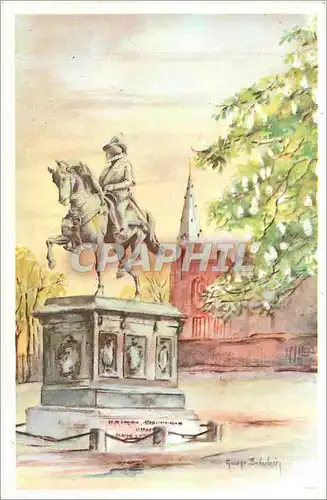 Cartes postales Standbeeld Willem de Zwuger den haag