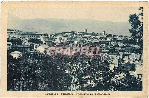 Cartes postales Abbadia S Salvatore Panorama visto dall'ovest