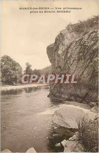 Cartes postales Evaux les Bains Vue pittoresque prise au Moulin Bodeau