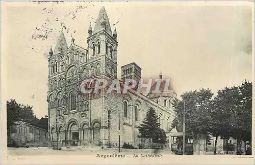 Cartes postales Angouleme La Cathedrale