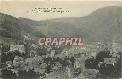 Cartes postales Le Mont Dore Vue generale