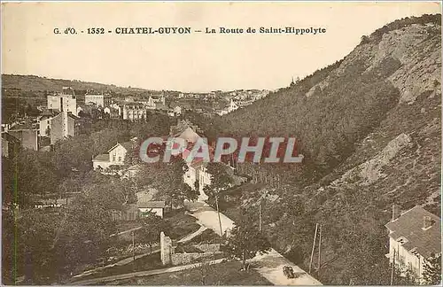 Cartes postales Chatelguyon La Route de Saint Hippolyte
