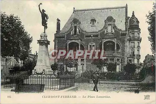 Cartes postales Clermont Ferrand La Place Lamartine