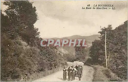 Cartes postales La Bourboule La Route du Mont Dore