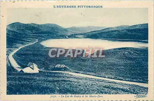 Cartes postales Le Lac de Guery et les Mont Dore