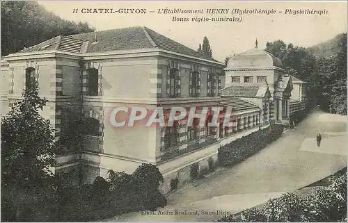 Cartes postales Chatel Guyon L'Etablissement Henry