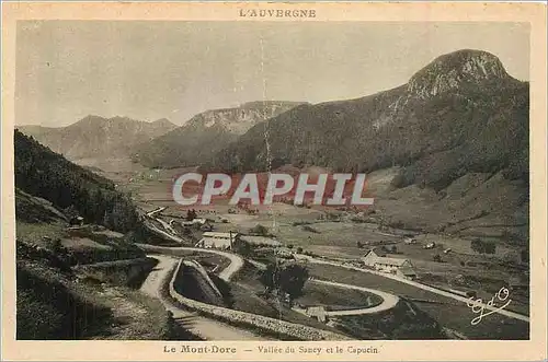 Ansichtskarte AK Le Mont Dore Vallee du Sancy et le Capucin