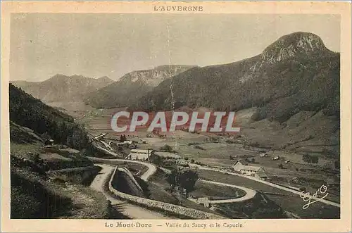 Cartes postales Le Mont Dore Vallee du Sancy et le Capucin