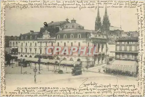 Cartes postales Clermont Ferrand Le Theatre