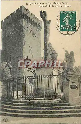 Cartes postales Avignon Le Calvaire de la Cathedrale ND des Doms