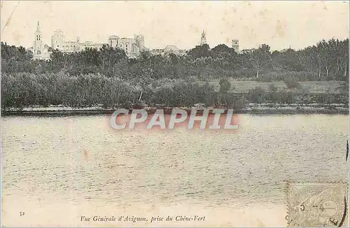 Ansichtskarte AK Vue Generale d'Avignon prise du Chene Vert