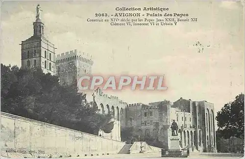 Cartes postales Avignon Palais des Papes
