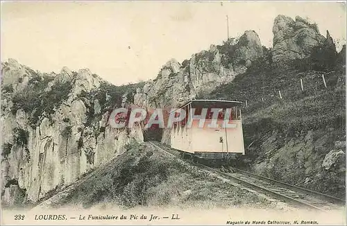 Cartes postales Lourdes Le Funiculaire du Pic du Jer