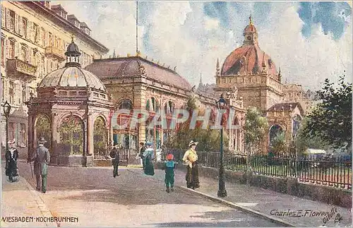 Cartes postales Wiesbaden Kochbrunnen