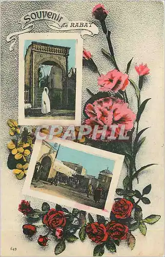 Cartes postales Souvenir de Rabat