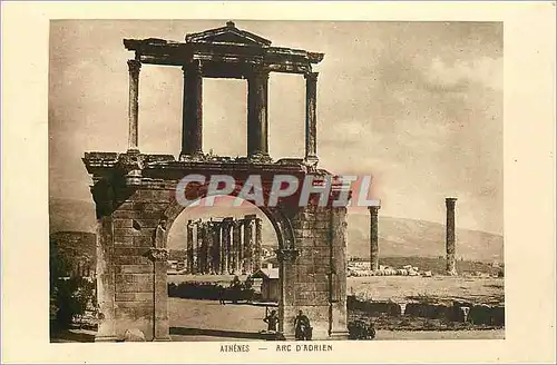 Cartes postales Athenes Arc d'Adrien