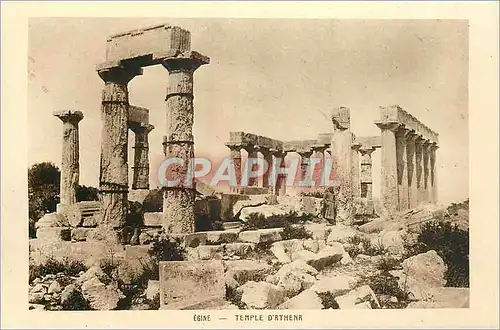 Cartes postales Egine Temple d'Athena