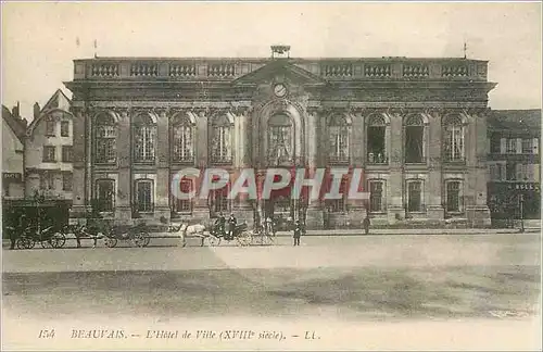 Cartes postales Beauvais L'Hotel de Ville