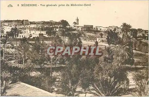 Cartes postales Medenine Vue generale prise du Medenine Hotel