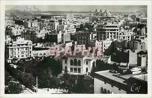 Cartes postales Casablanca Panorama de la ville vue prise des services Municipaux