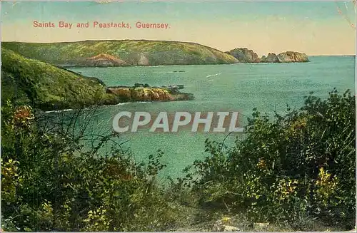 Cartes postales Saints Bay and Peastacks Guernsey