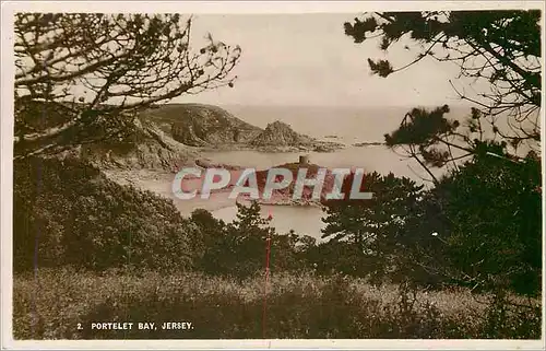 Ansichtskarte AK Portelet Bay Jersey