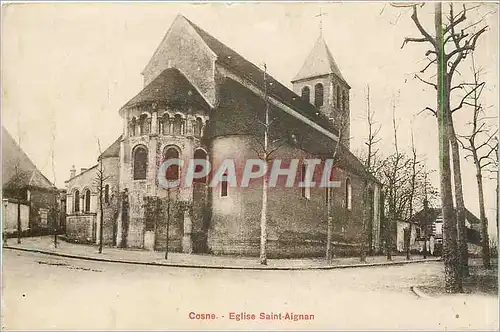 Cartes postales Cosne Eglise Saint Aignan