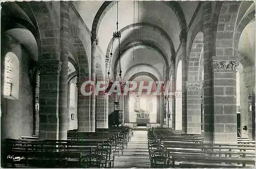 Moderne Karte St Honore les Bains Nievre Interieur de l'Eglise
