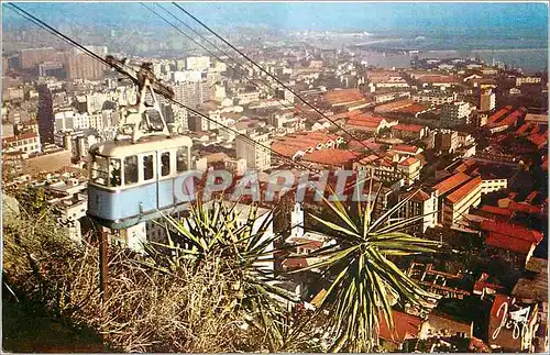 Cartes postales Alger Panorama vu du teleferique