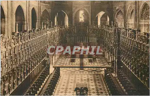 Ansichtskarte AK Albi Cathedrale Ste Cecile Le Grand Choeur et le Maitre Autel