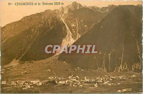 Cartes postales Chamonix et le Brevent