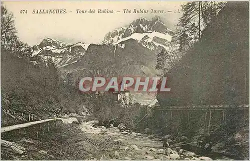 Cartes postales Sallanches Tour des Rubins