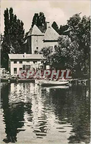 Moderne Karte Thonon les Bains Quartier de Pecheurs