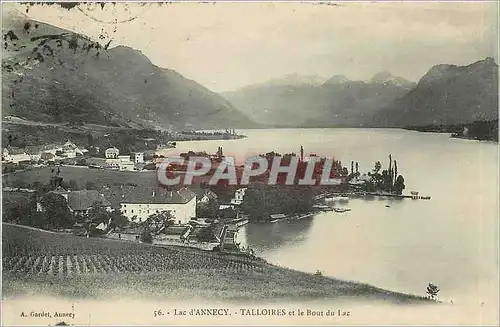 Ansichtskarte AK Lac d'Annecy Talloires et le Bout du Lac