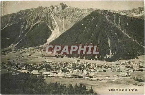 Cartes postales Chamonix et le Brevent