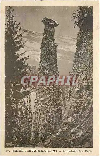 Cartes postales Saint Gervais les Bains Cheminee des Fees