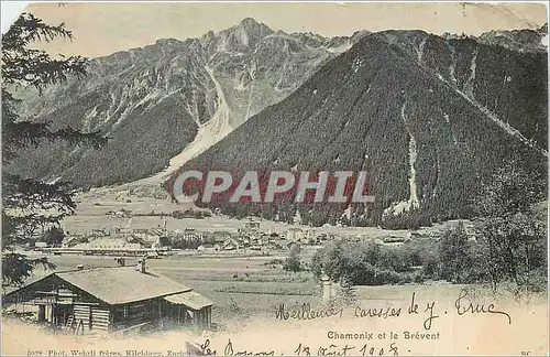 Cartes postales Chamonix et le Brevent