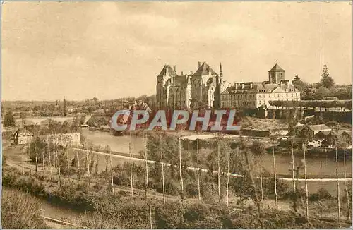 Ansichtskarte AK L'Abbaye Saint Pierre de Solesmes et la vallee de la Sarthe