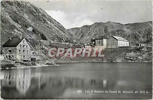 Cartes postales Lac et Hospice du Grand St Bernard