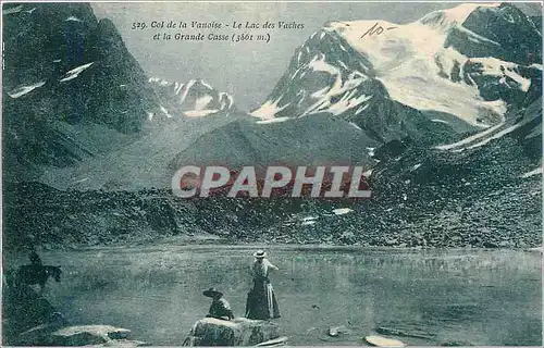 Cartes postales Col de la Vanoise Le Lac des Vaches et la Grande Casse
