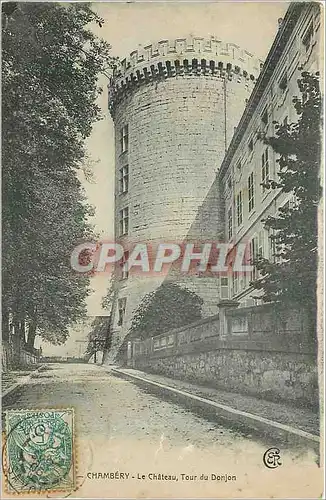 Ansichtskarte AK Chambery Le Chateau Tour du Donjon