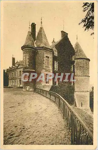 Ansichtskarte AK Chateau de Montmirail Sarthe Facade Ouest