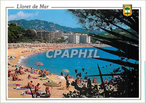 Cartes postales moderne Lloret de Mar Costa Brava Plage de Fanais