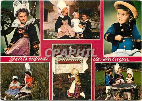 Cartes postales moderne Petits enfants de Bretagne