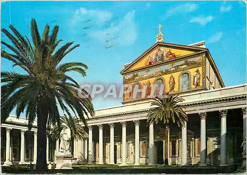 Cartes postales moderne Roma Basilique de St Paul