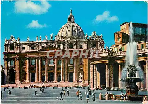 Cartes postales moderne Roma Place Saint Pierre