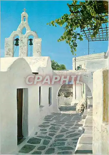 Moderne Karte Paros Marpissa Ruelle Pittoresque