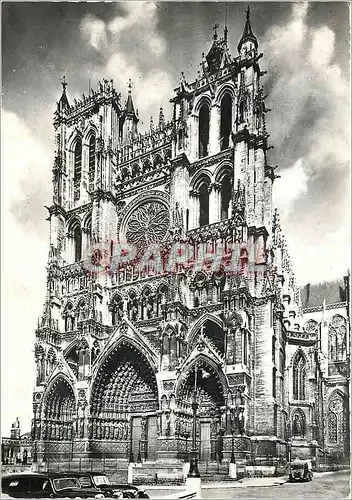 Moderne Karte Amiens Somme La Cathedrale