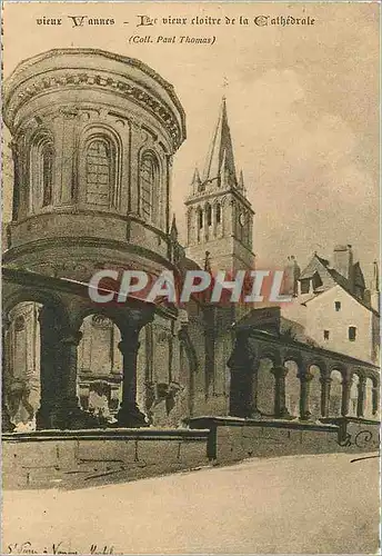 Cartes postales moderne Vieux Vannes Le Vieux cloitre de la Cathedrale